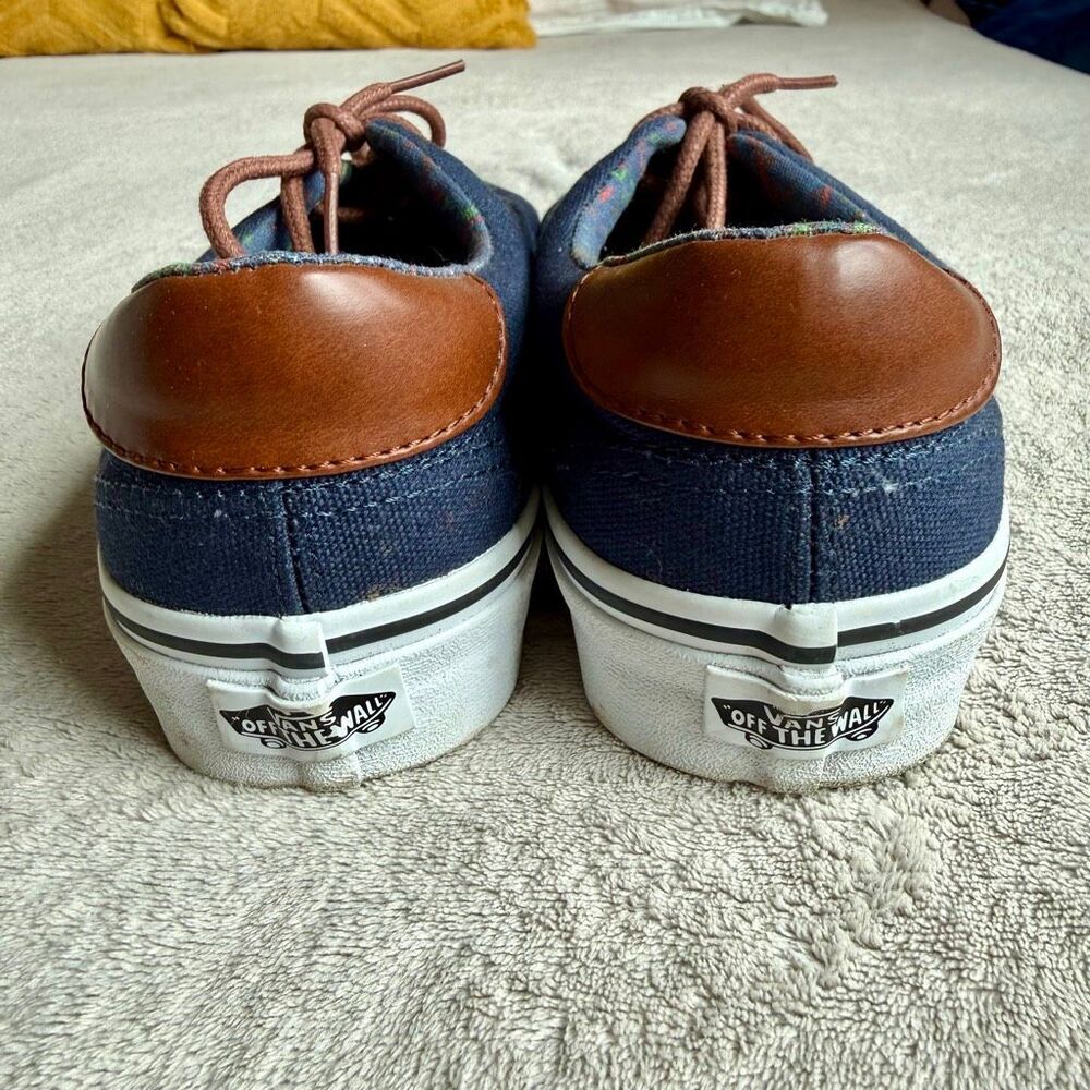NWOB VANS Men’s Navy Era 59 Sneakers size 8 - Picture 3 of 10